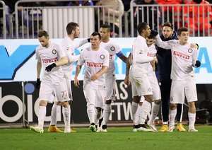 شادی بازیکنان اینتر