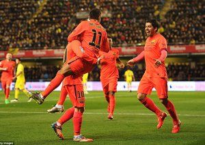 نیمار|ویارئال 1 - 3 بارسلونا / جام حذفی