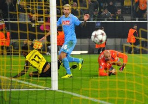 دورتموند 3-1 ناپولی / گروه F لیگ قهرمانان اروپا