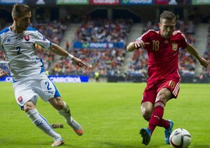 جوردی آلبا|اسپانیا 2 - 0 اسلواکی / مقدماتی یورو 2016