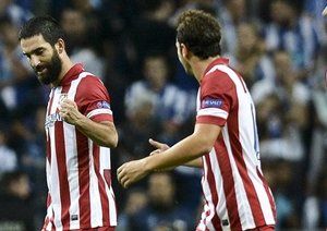 مصاف های اتلتیکو تا فینال لیگ قهرمانان اروپا|روز دوم مرحله ی گروهی: پورتو 1 - اتلتیکو مادرید 2