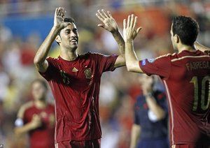 سرخیو بوسکتس|اسپانیا 5 –1 مقدونیه / مقدماتی یورو 2016