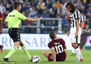 فرانچسکو توتی - آندره آ پیرلو|یوونتوس 3 - 2 رم/ سری آ