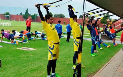 آخرین تمرین تیم ملی پیش از بازی با امارات با تمامی نفرات