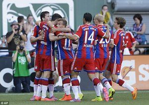 رابرت لواندوفسکی|ستارگان ام ال اس 2-1 بایرن مونیخ / دیدار دوستانه