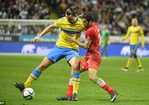 زلاتان ایبراهیموویچ|سوئد 3 - 1 ایران / دیدار دوستانه