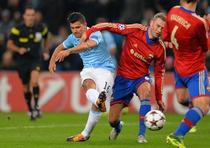 منچسترسیتی ۵-۲ زسکا مسکو/ گروه D لیگ قهرمانان اروپا