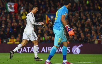 رونالدو احتمالاً به خاطر رفتارش در دیدار ال‌کلاسیکو جریمه خواهد شد