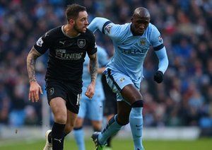 الیاکیم مانگالا|منچستر سیتی 2 - 2 بِرنلی / لیگ جزیره