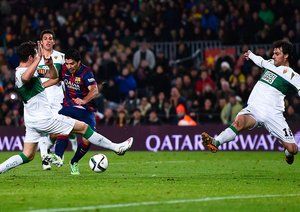 لوئیس سوارز|بارسلونا 5 - 0 اِلچه / جام حذفی اسپانیا