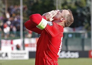 وین رونی|سان مارینو 0 - 6 انگلستان / مقدماتی یورو 2016