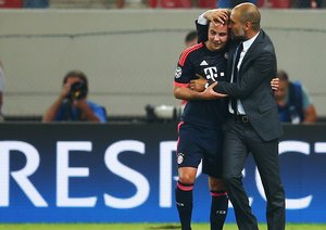 ماریو گوتزه|المپیاکوس 0 - 3 بایرن مونیخ / لیگ قهرمانان