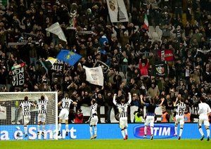 شادی بازیکنان یووه|یوونتوس 2 - 1 آتالانتا / سری آ