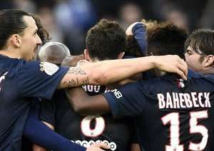 شادی بازیکنان پی اس جی