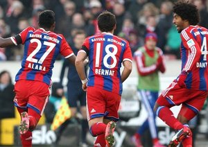 دیوید آلابا|اشتوتگارت 0 - 2 بایرن مونیخ / بوندسلیگا