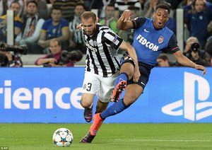 جورجیو کیه لینی|یوونتوس 1 - 0 موناکو / لیگ قهرمانان