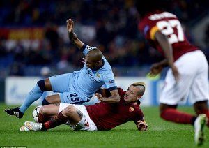 فرناندینیو|رم 0 - 2 منچستر سیتی / لیگ قهرمانان