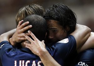 ادینسون کاوانی|موناکو 0 - 3 پاریس سن ژرمن / لوشامپیونه