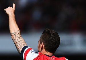 اليوير ژیرود|شادمانی جیرود بعد از باز کردن دروازه وست برومویچ