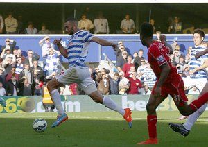 رحيم  استرلینگ|کوئینز پارک رنجرز 2 - 3 لیورپول / لیگ جزیره