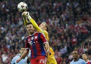 ماریو گوتزه|بایرن مونیخ 1-0 منچستر سیتی / لیگ قهرمانان