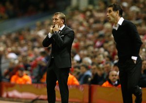 براندان راجرز|لیورپول 1 - 1 سیون / لیگ اروپا