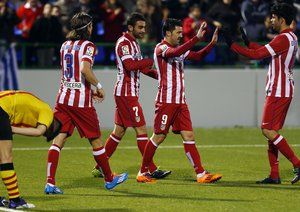 سنت آندرا 0-4 اتلتیکومادرید/کوپادل ری|در یک بازی راحت اتلتیکو به برتری قاطع رسید...