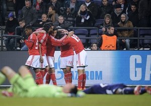 اندرلشت 2-3 بنفیکا / گروه C لیگ قهرمانان اروپا