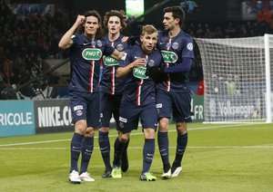 شادی بازیکنان پی اس جی