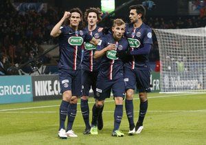 شادی بازیکنان پی اس جی|None