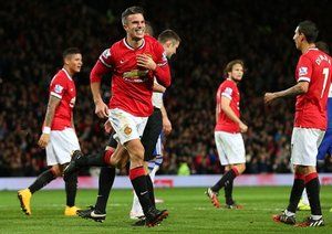 رابین فن پرسی|منچستر یونایتد 1 - 1 چلسی / لیگ جزیره