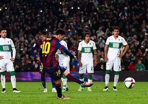 لئو مسی|بارسلونا 5 - 0 اِلچه / جام حذفی اسپانیا