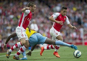 الکسیس سانچز - دبوشی|آرسنال 2-1 کریستال پالاس / لیگ جزیره