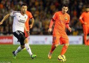 لیونل مسی|والنسیا 0 - 1 بارسلونا / لالیگا