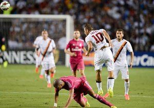 په په - فرانچسکو توتی|آاس رم ۱-۰ رئال مادرید/ گینس کاپ