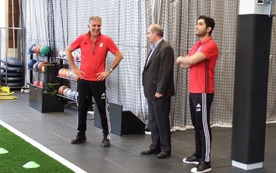 حمایت مهدی تاج از برنامه‌های تیم ملی/ رئیس فدراسیون فوتبال: اهالی فوتبال اجازه فضاسازی علیه تیم ملی را به هیچ جریان و گروهی ندهند 