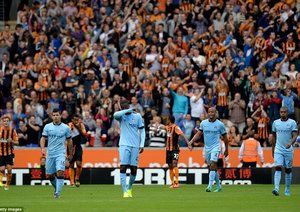 سرخیو آگرو-یحیی توره|هال سیتی 2-4 منچسترسیتی /لیگ جزیره