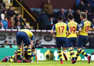 آرون رمزی|بِرنلی 0 - 1 آرسنال / لیگ جزیره