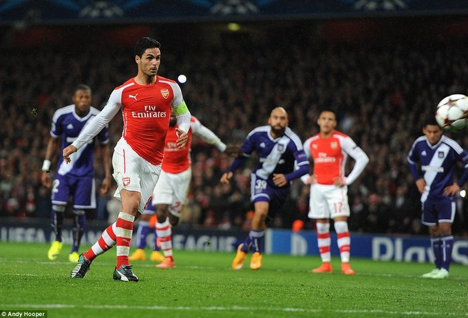 آرسنال 3 - 3 اندرلشت / لیگ قهرمانان