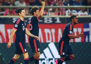 توماس مولر|المپیاکوس 0 - 3 بایرن مونیخ / لیگ قهرمانان