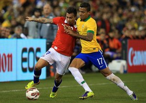 برزیل ۲-۱ شیلی/بازی دوستانه