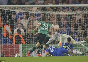 کلاس یان هونتلار|چلسی 1-1 شالکه / لیگ قهرمانان