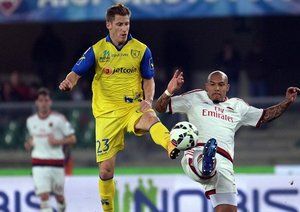 نایجل دی یانگ|کیه وو 0 - 0 میلان / سری آ