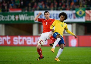 ویلیان|اتریش 1 - 2 برزیل/ دیدار دوستانه