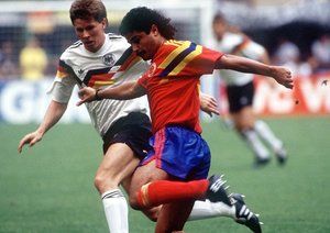 استفان رویتر|کلمبیا 1-1 آلمان،  جام جهانی 1990