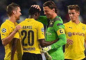 آدریان راموس|اندرلخت 0-3 دورتموند / لیگ قهرمانان