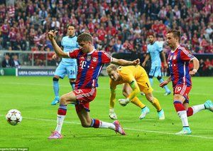 توماس مولر|بایرن مونیخ 1-0 منچستر سیتی / لیگ قهرمانان