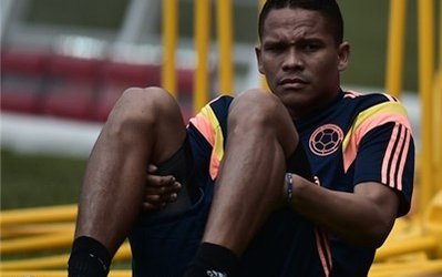 مهاجم کلمبیا مرحله گروهی جام جهانی را از دست داد