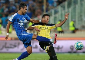 سجاد شهباززاده|استقلال تهران 3 - 3 راه آهن / لیگ برتر