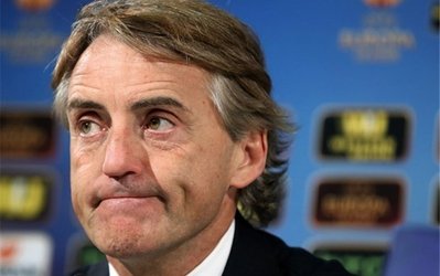 مانچینی: حذف اینتر از لیگ اروپا تقصیر من است / هواداران حق داشتند ما را هو کنند